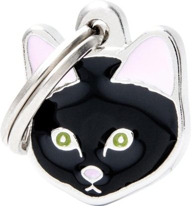 ID-bricka Katt Svart