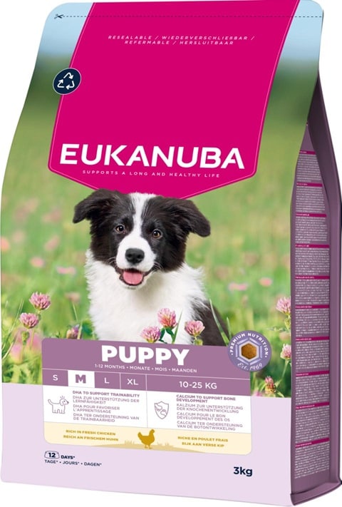 Eukanuba dog puppy medium 3kg