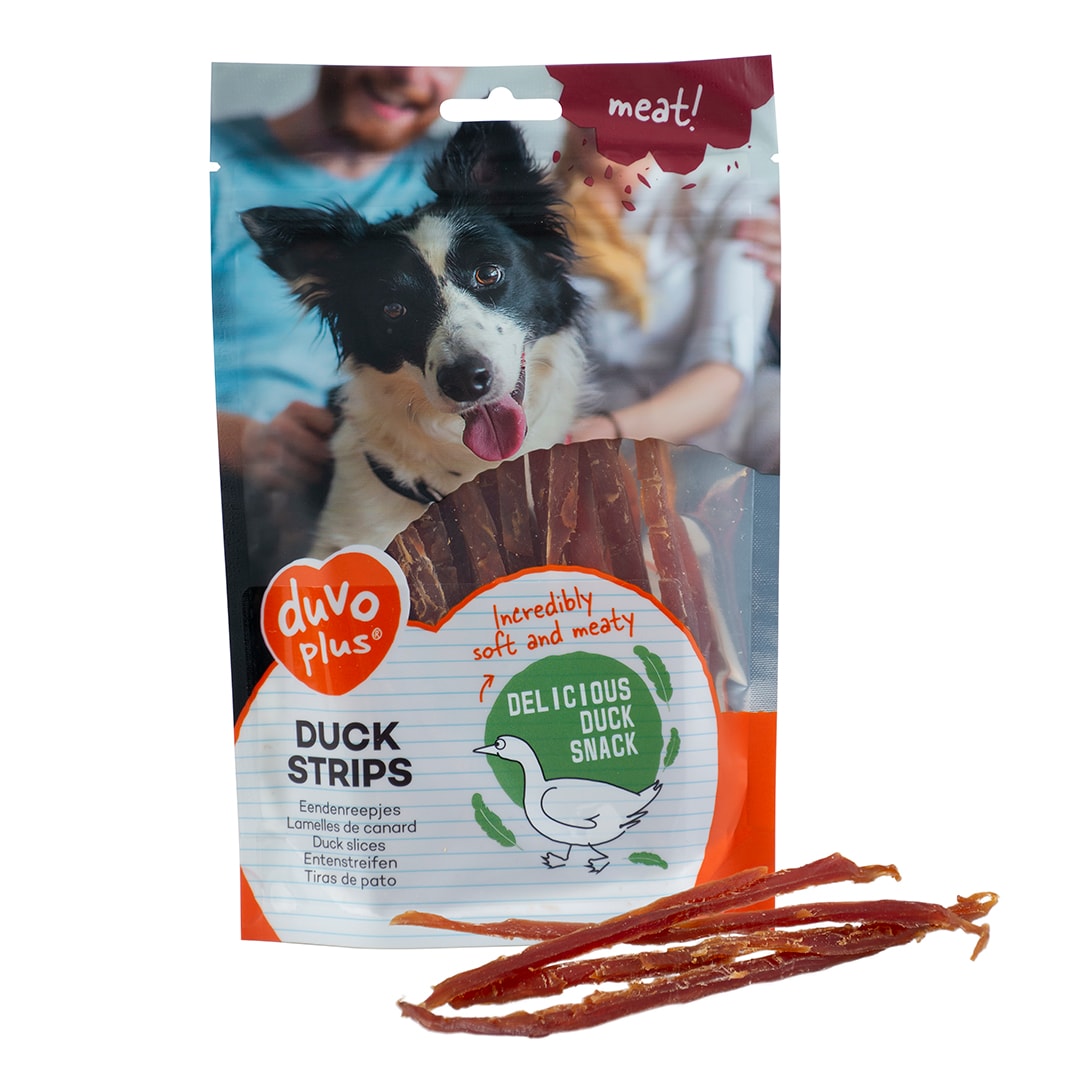 Duvo+ Meat Duck Strips 80g 