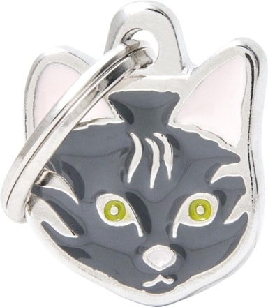 ID-bricka Katt Grå