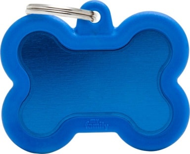 ID-bricka Hushtag Ben Blå Stor