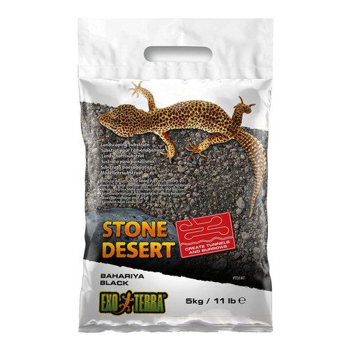 ExoTerra Stone Desert svart 5kg