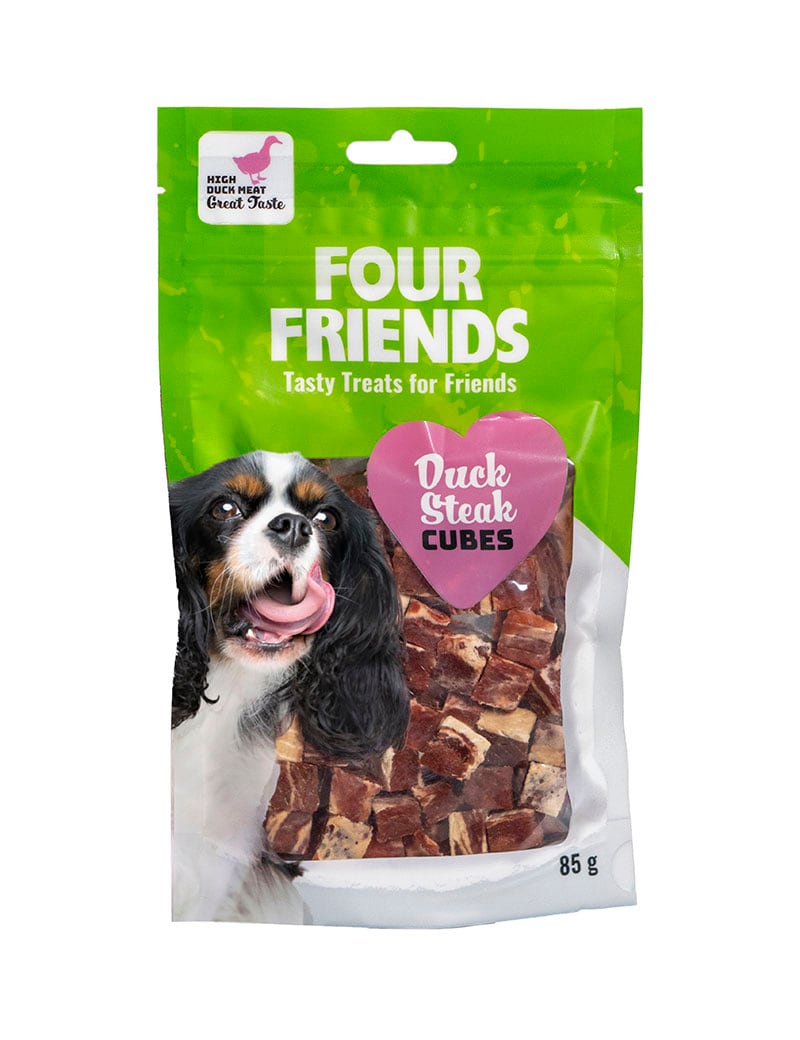 Four friends chicken steak cubes 85g