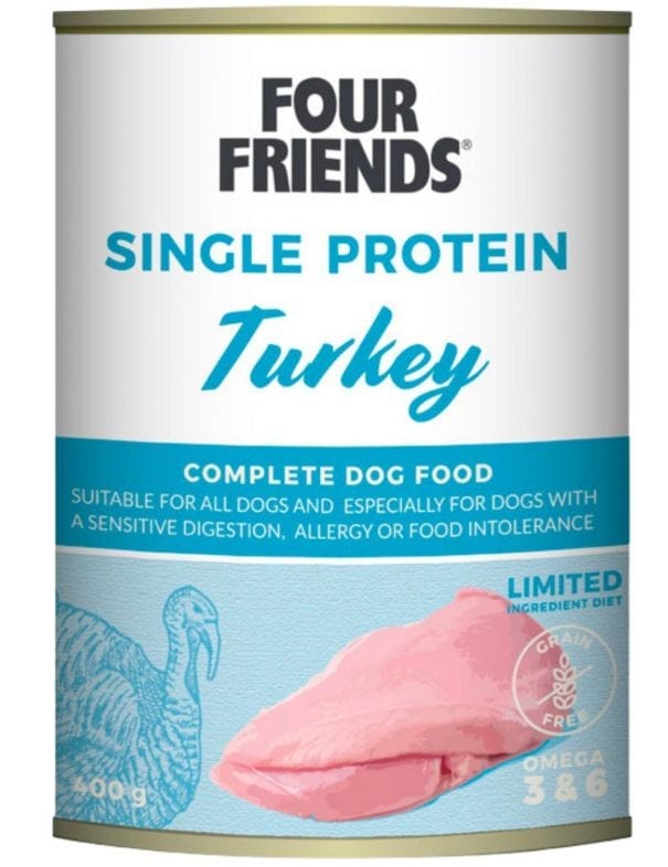 Fourfriends single protein kalkon 400g