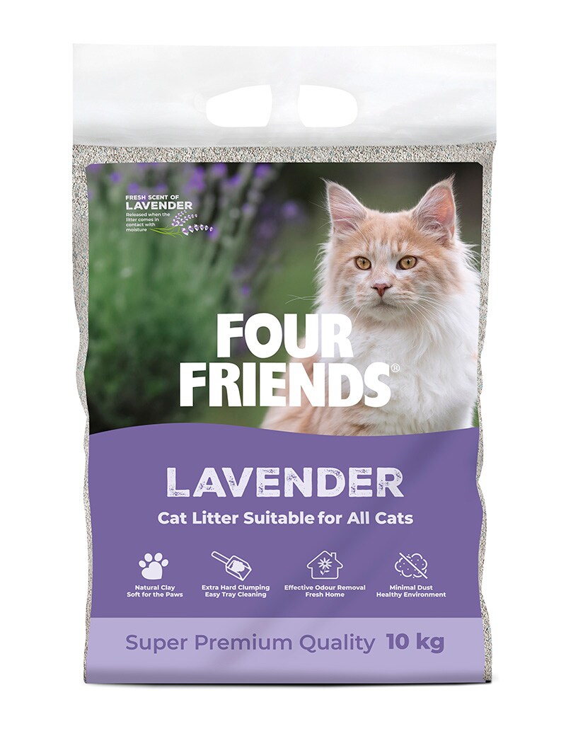 FourFriends Kattsand Lavender 10kg