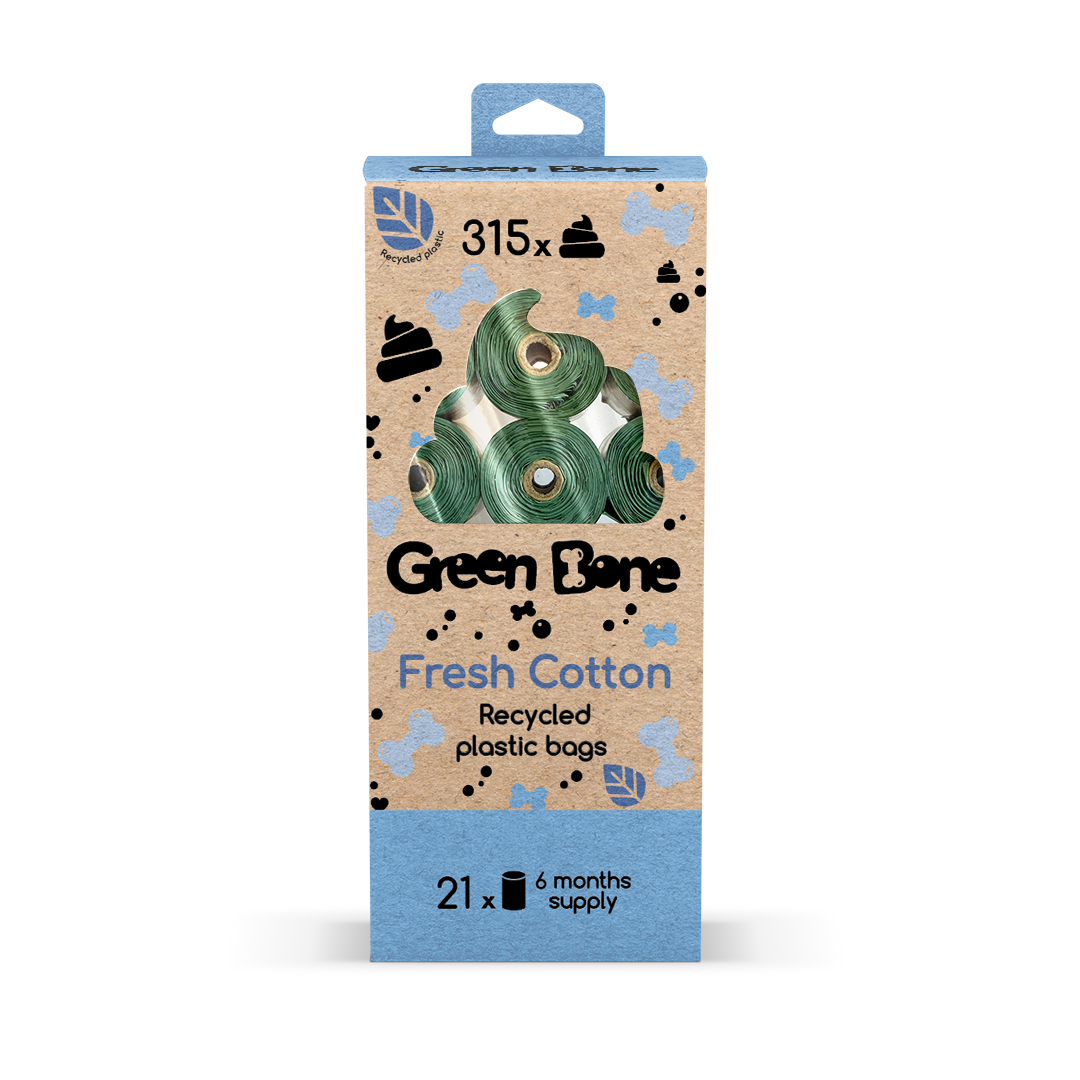 Green Bone Bajspåsar Fresh Cotton