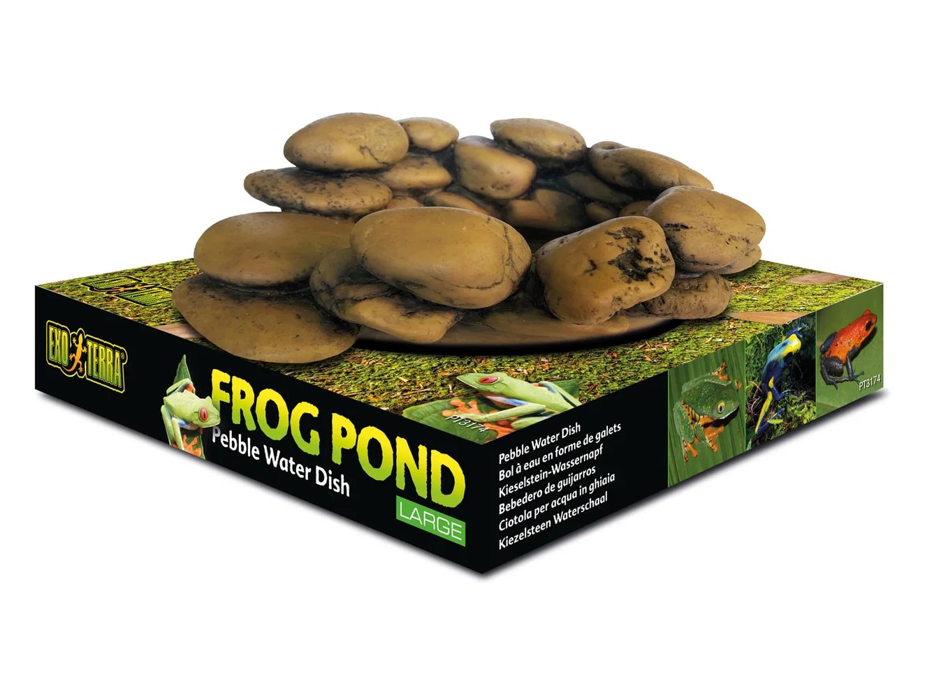 Exo Terra Vattenskål Frog pond Large/17x13,5x6cm