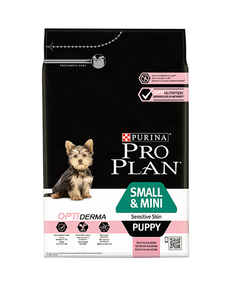 Pro Plan Small & Mini Puppy Senstive Skin 3kg - 2