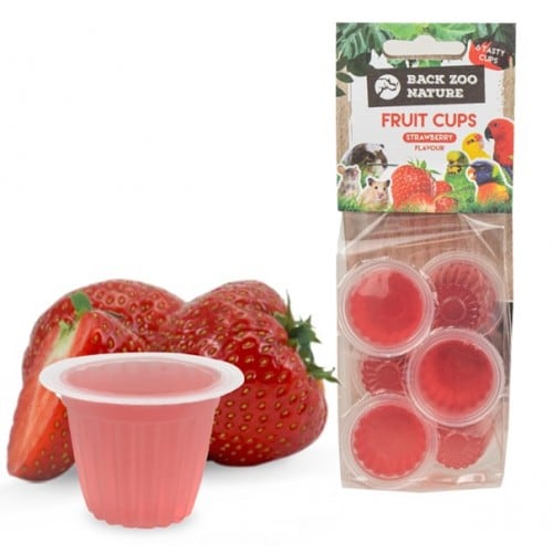 BZN Fruit Cups Jordgubb 6-pack