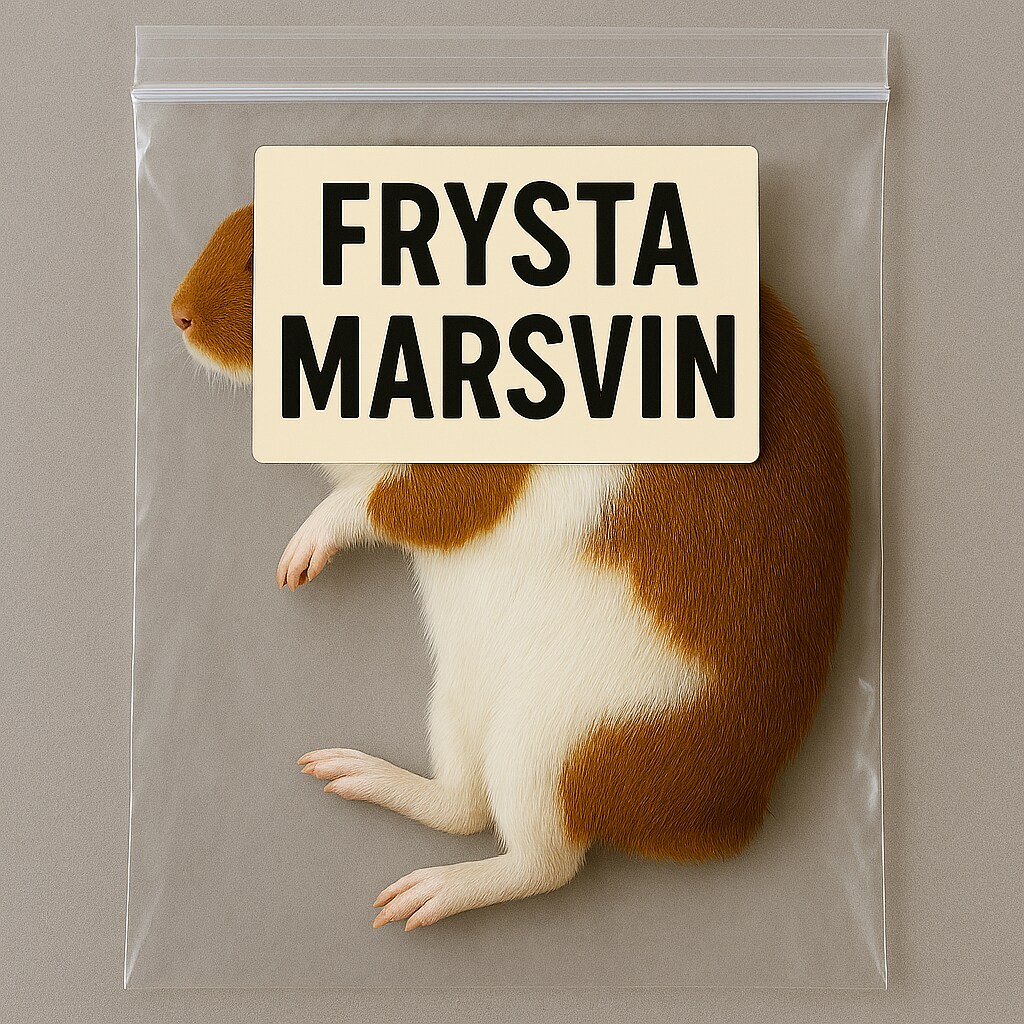 Frysta Kaniner, Marsvin, Kycklingar