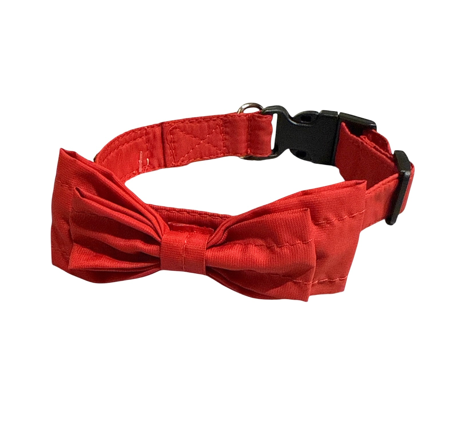 G&E Rött halsband med rosett 