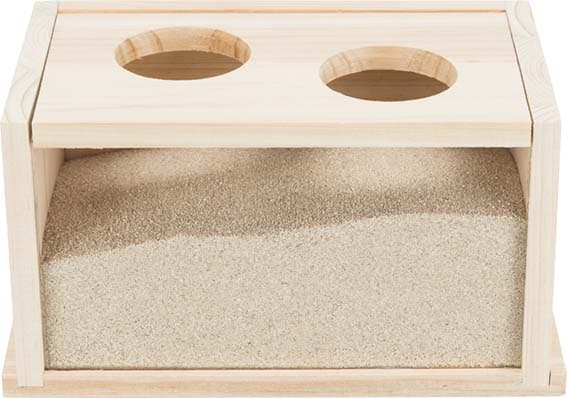 Grävlåda för smågnagare 20x12x12cm