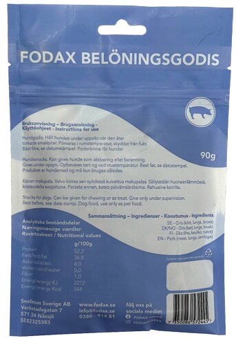 Fodax Belöningsgodis Gris 90g - 2