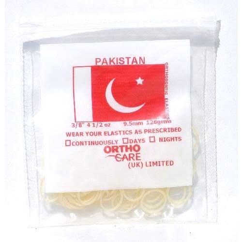 Gummiband transparenta 9,5mm 100-p