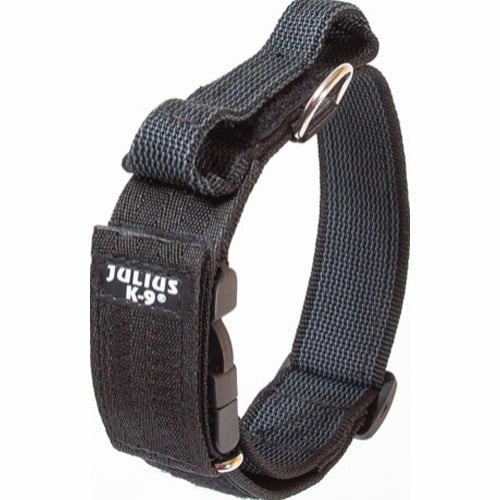 Halsband med handtag supergrip 40mm/38-53cm flera färger