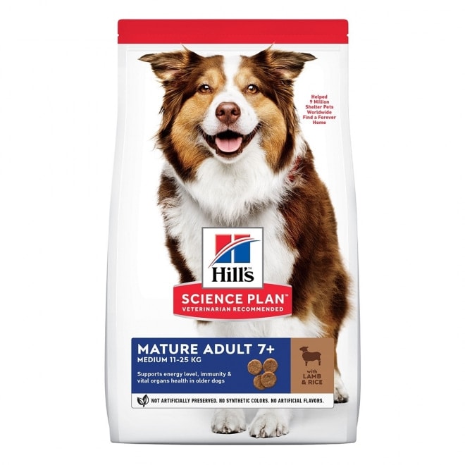 Hill's hund Mature medium lamb & rice 2,5kg