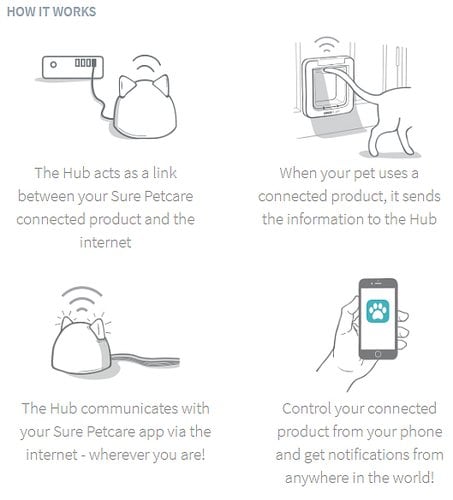 Sure Flap Connect hub