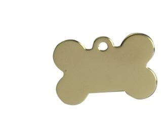 ID-bricka stort ben guld