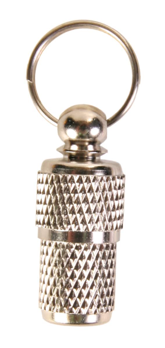 ID-tub liten silver för hund