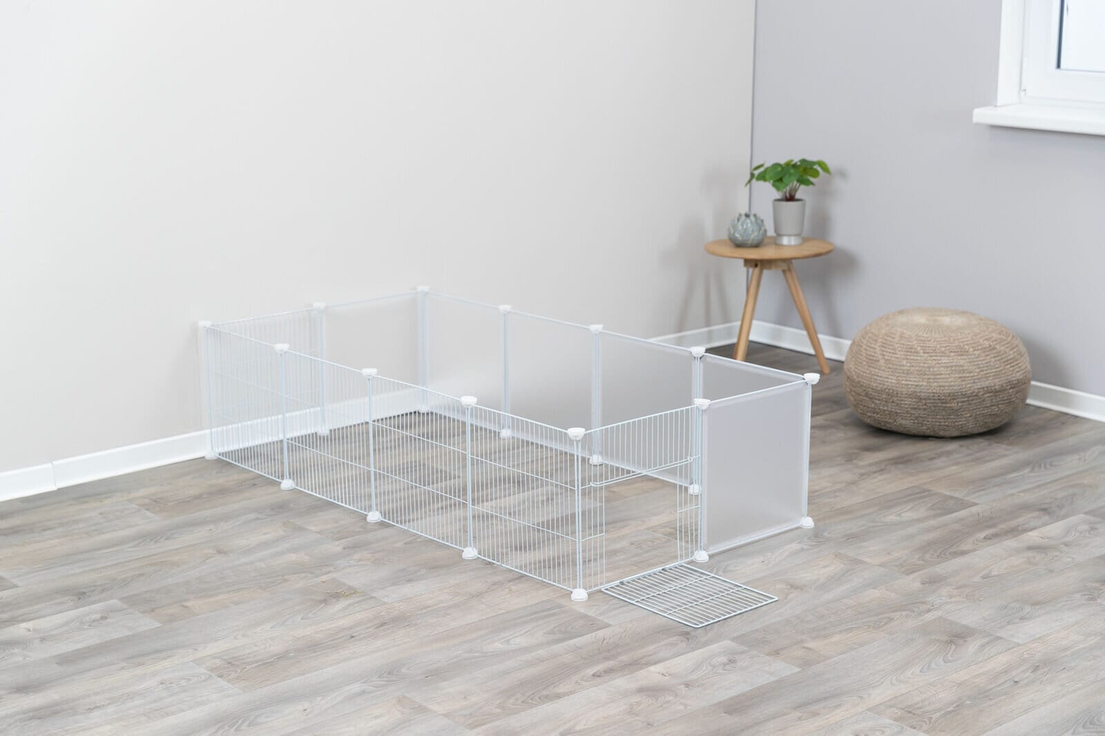 Inomhushage påbyggnadsbar grundsektion 140x70cm H:35cm - 2