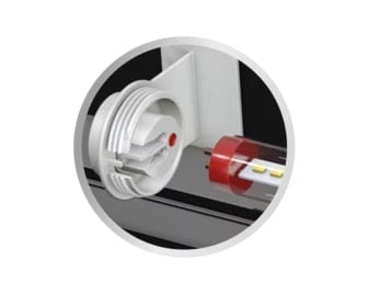 Juwel Multilux LED 120cm, utbytesbelysning 2x23w - 2