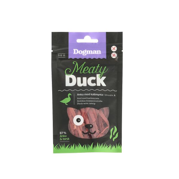 Meaty duck (anka) med kattmynta 30g