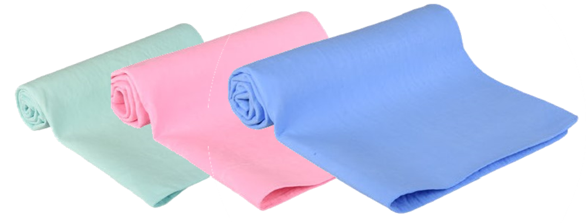 Kyl/torkhandduk 66x43cm mixade färger