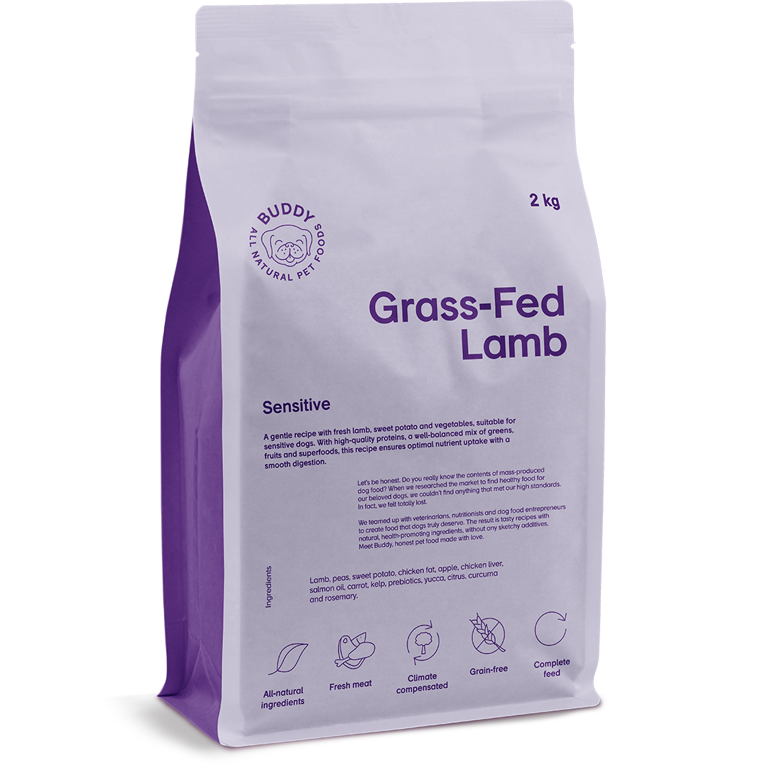 Buddy petfoods grass-fed lamb 2kg