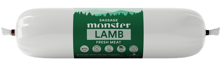 Monster Dog Sausage Lamb 200g
