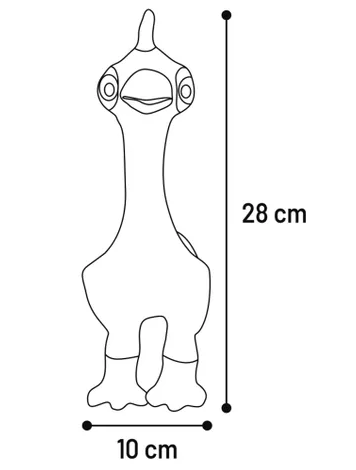 Latex Tupp mixade 28cm - 2