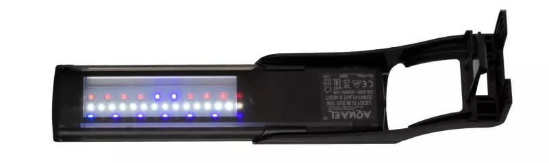 AquaEL LED-belysning Leddy Slim Duo Svart 10W 20-30cm