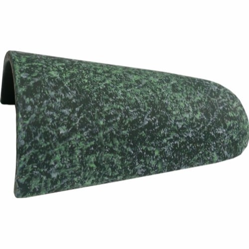 Malgrotta oval grönmelerad 18x11,5x5,5cm	