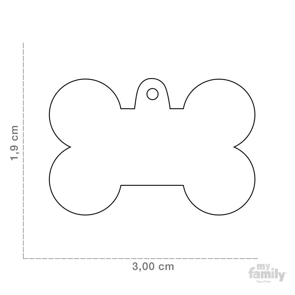 ID-bricka Basic Ben Mässing Liten - 2