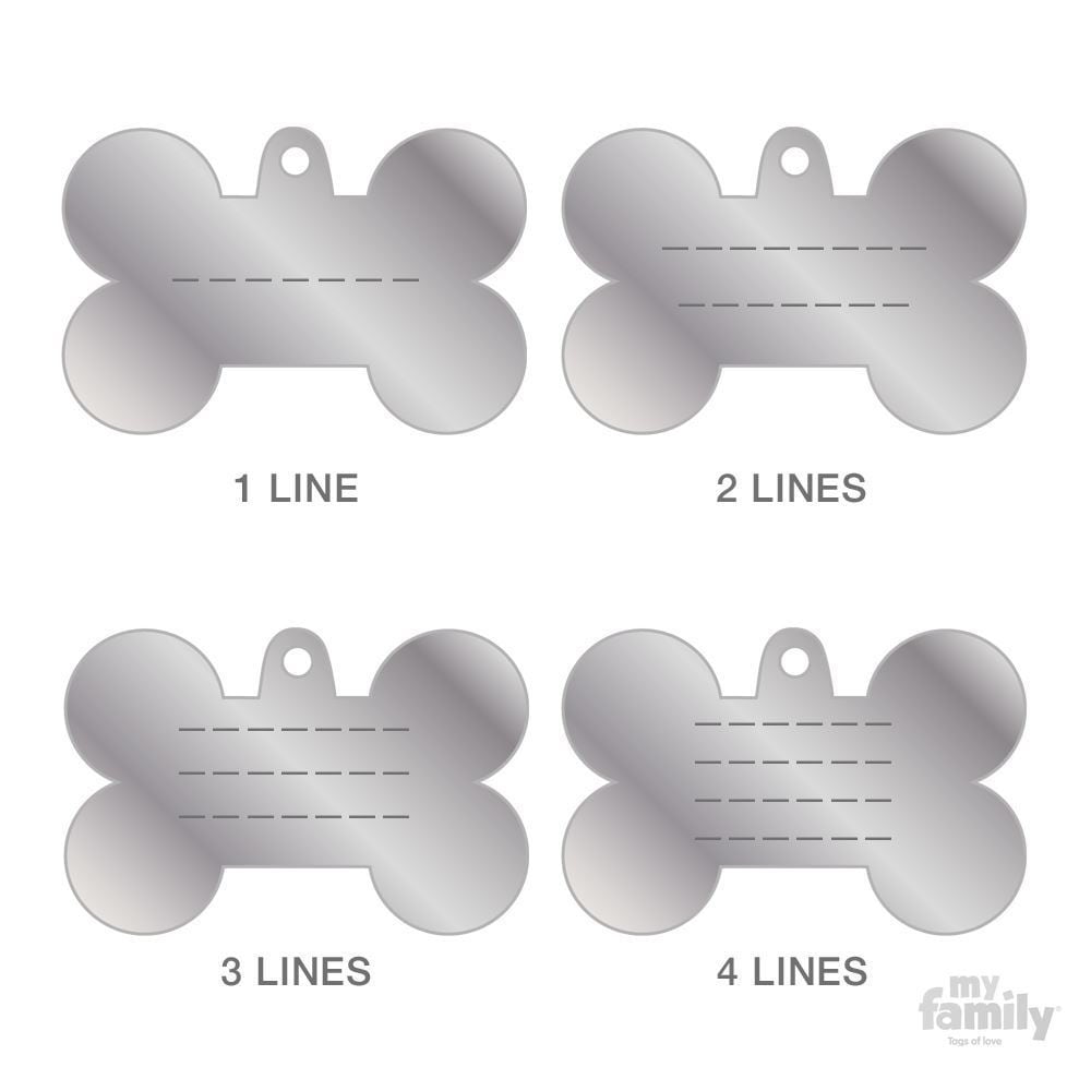 ID-bricka Basic Ben Lila Stor