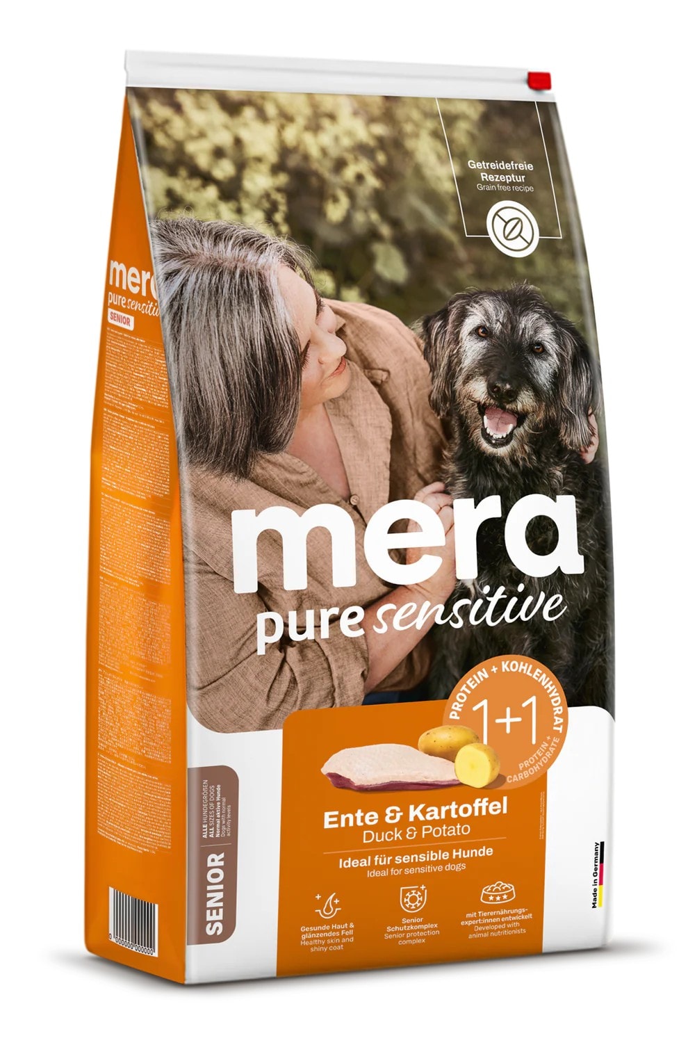 Mera Pure Sensitive Senior Anka & Potatis 12kg 