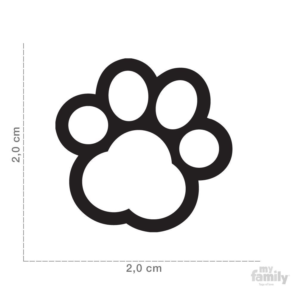 ID-bricka Classic Ljusblå Tass Liten - 2