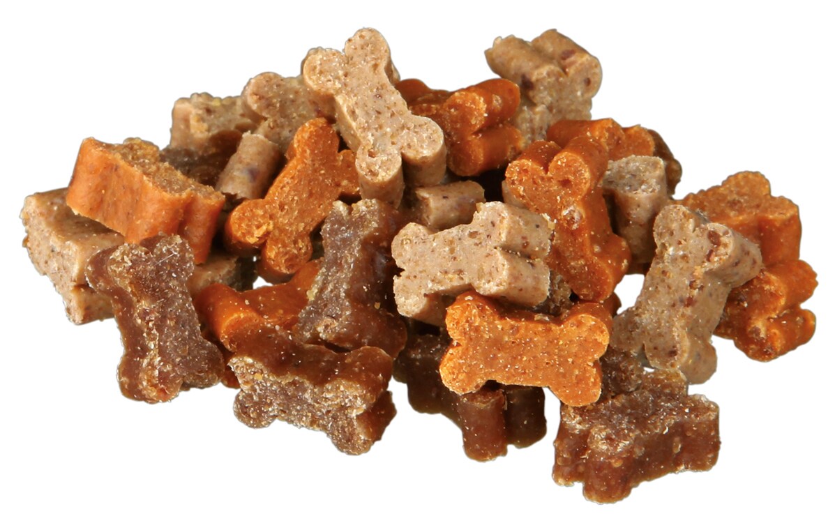 Soft snack Mini Bones 500g ox-lamm-fågel - 2