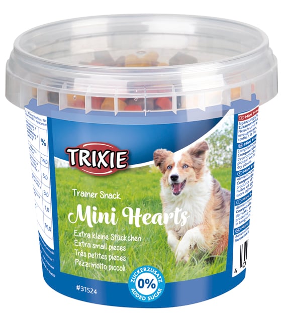 Soft snack Mini Hearts 200g ox-lamm-fågel