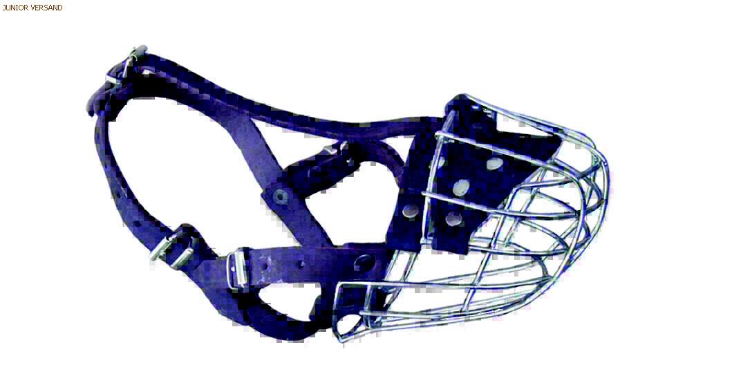 Munkorg Junior metall/läder boxer hane