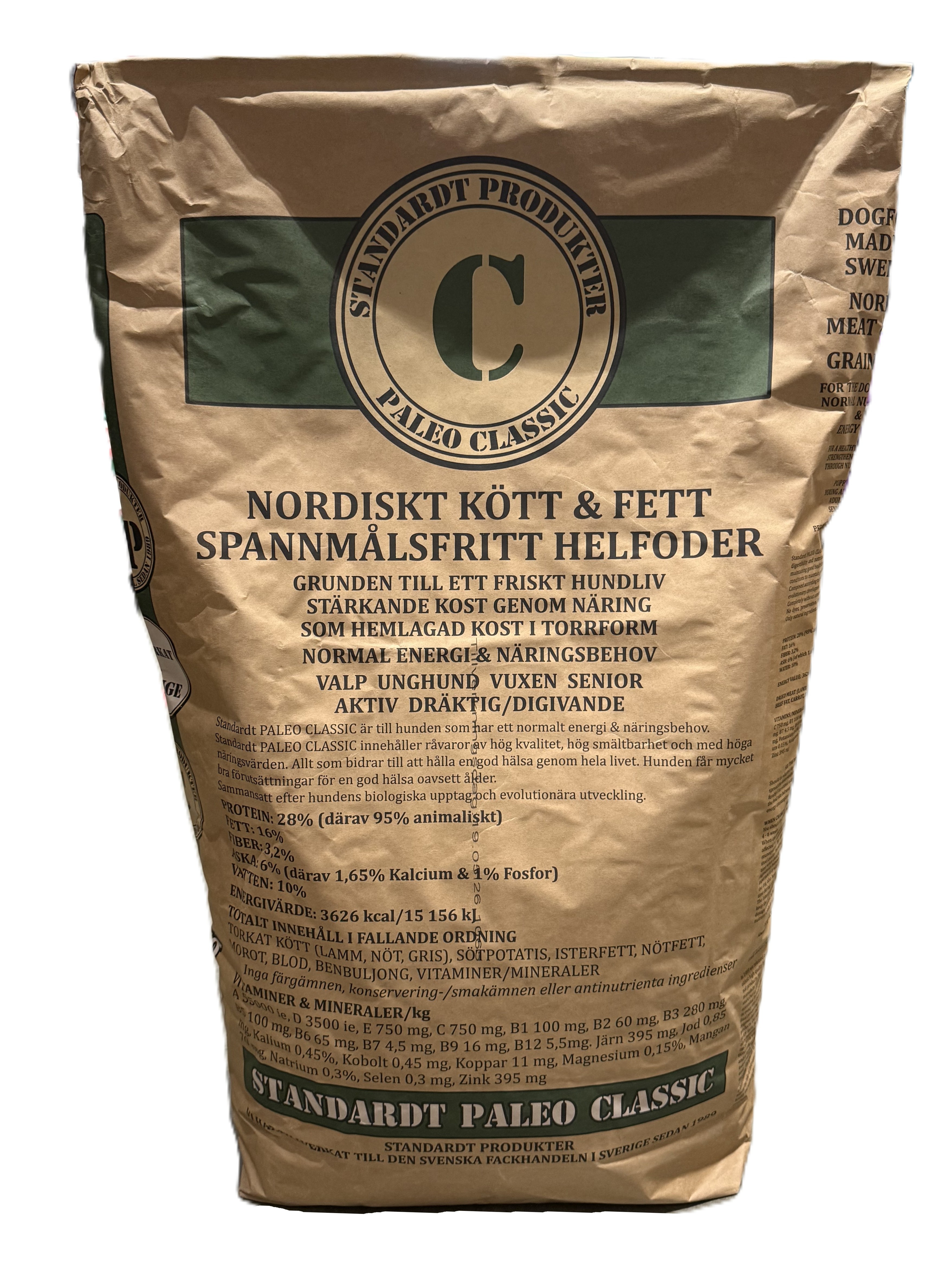 Standardt Paleo Classic 12kg