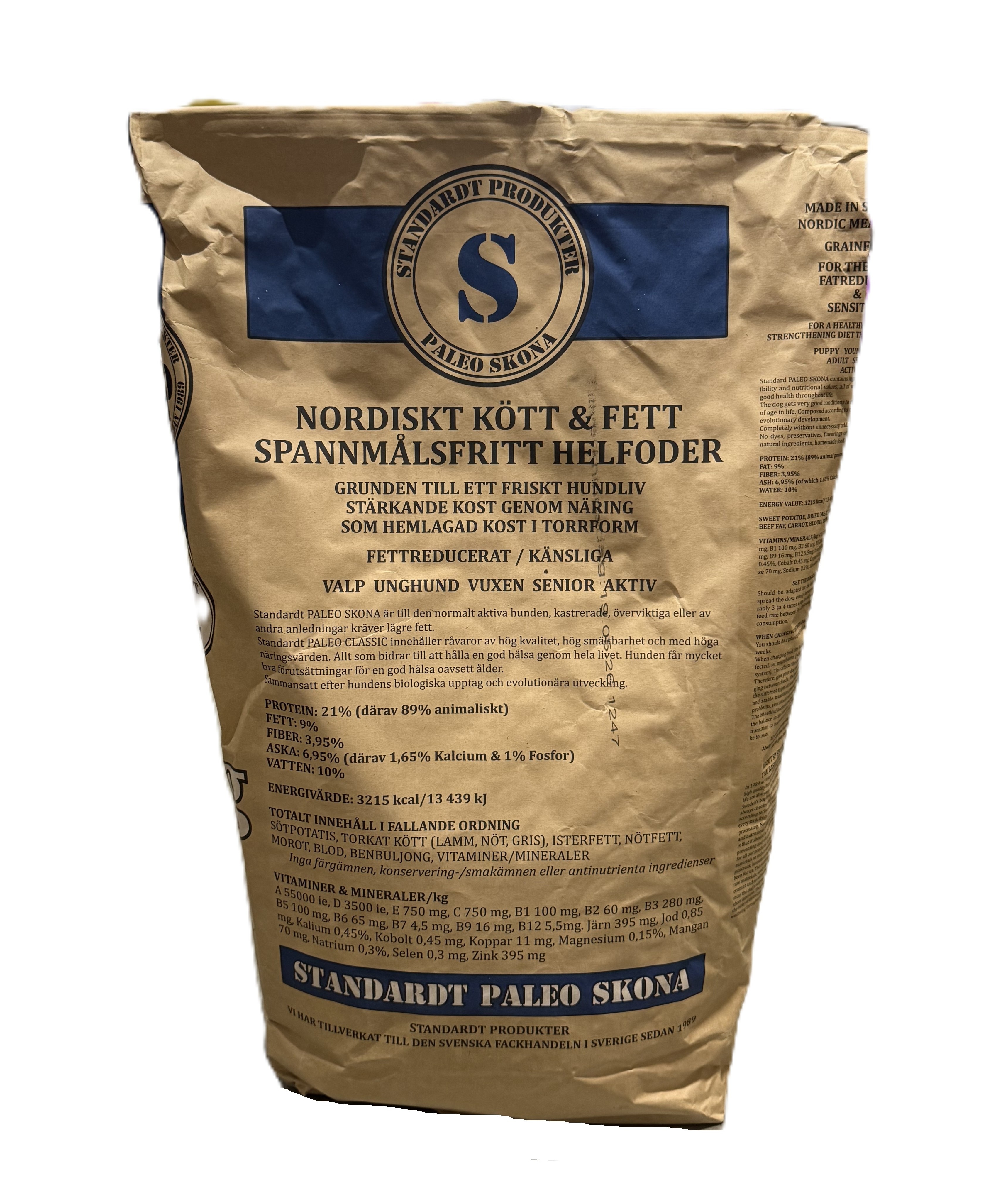Standardt Paleo Skona 6kg