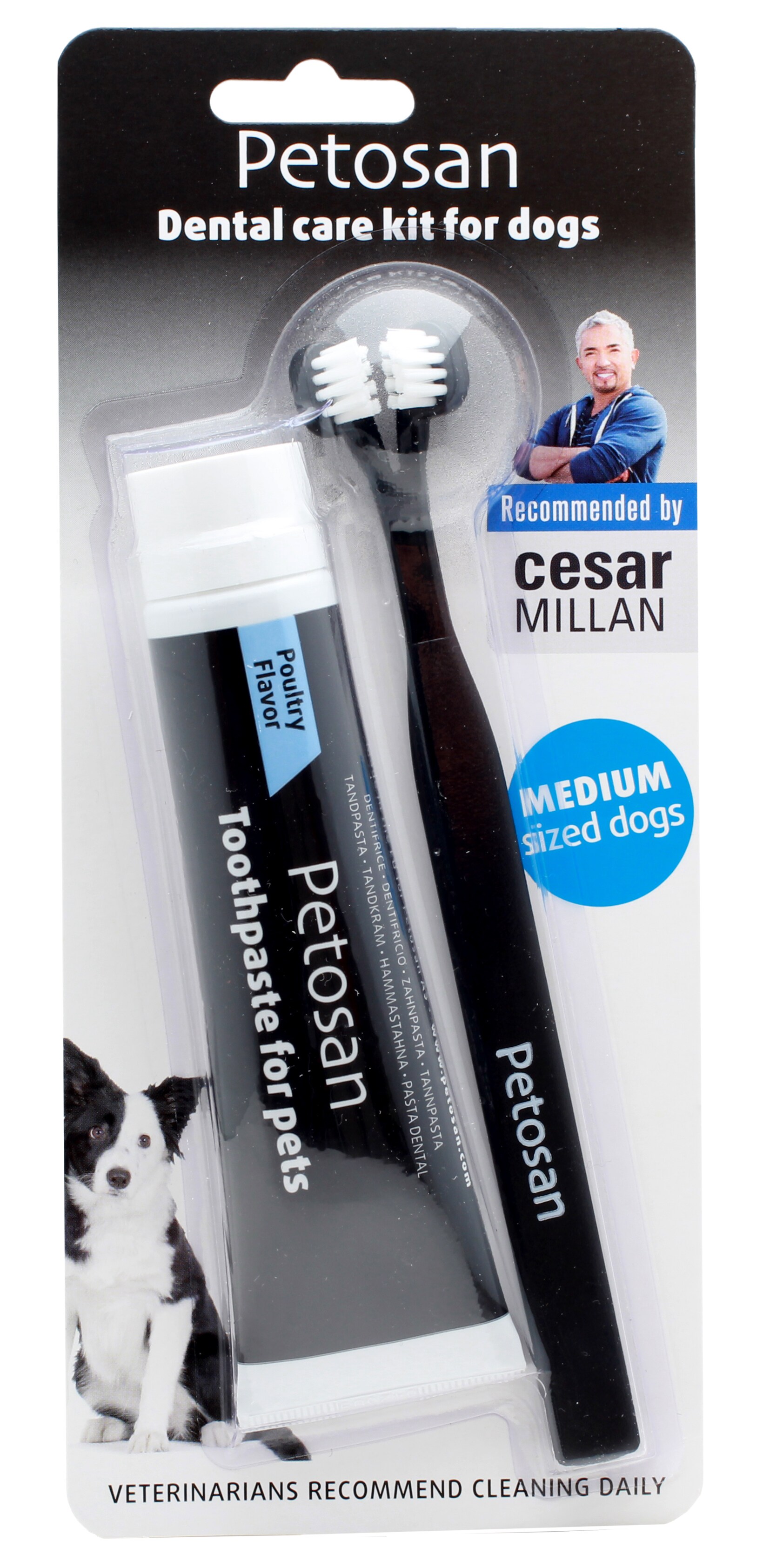 Petosan Kit Tandborste+tandkräm flera storlekar - 2