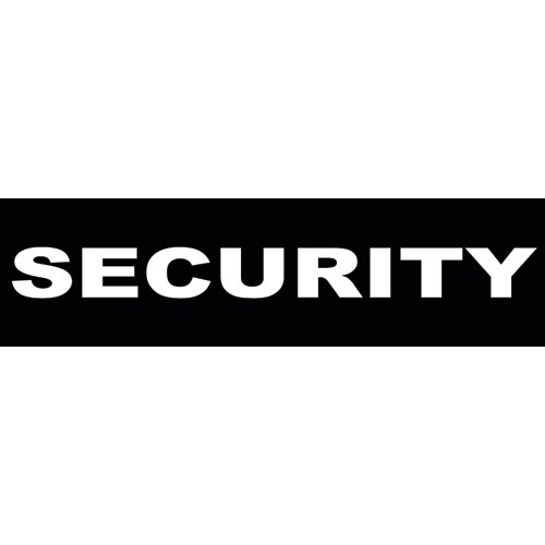 K9 label SECURITY 2-pack