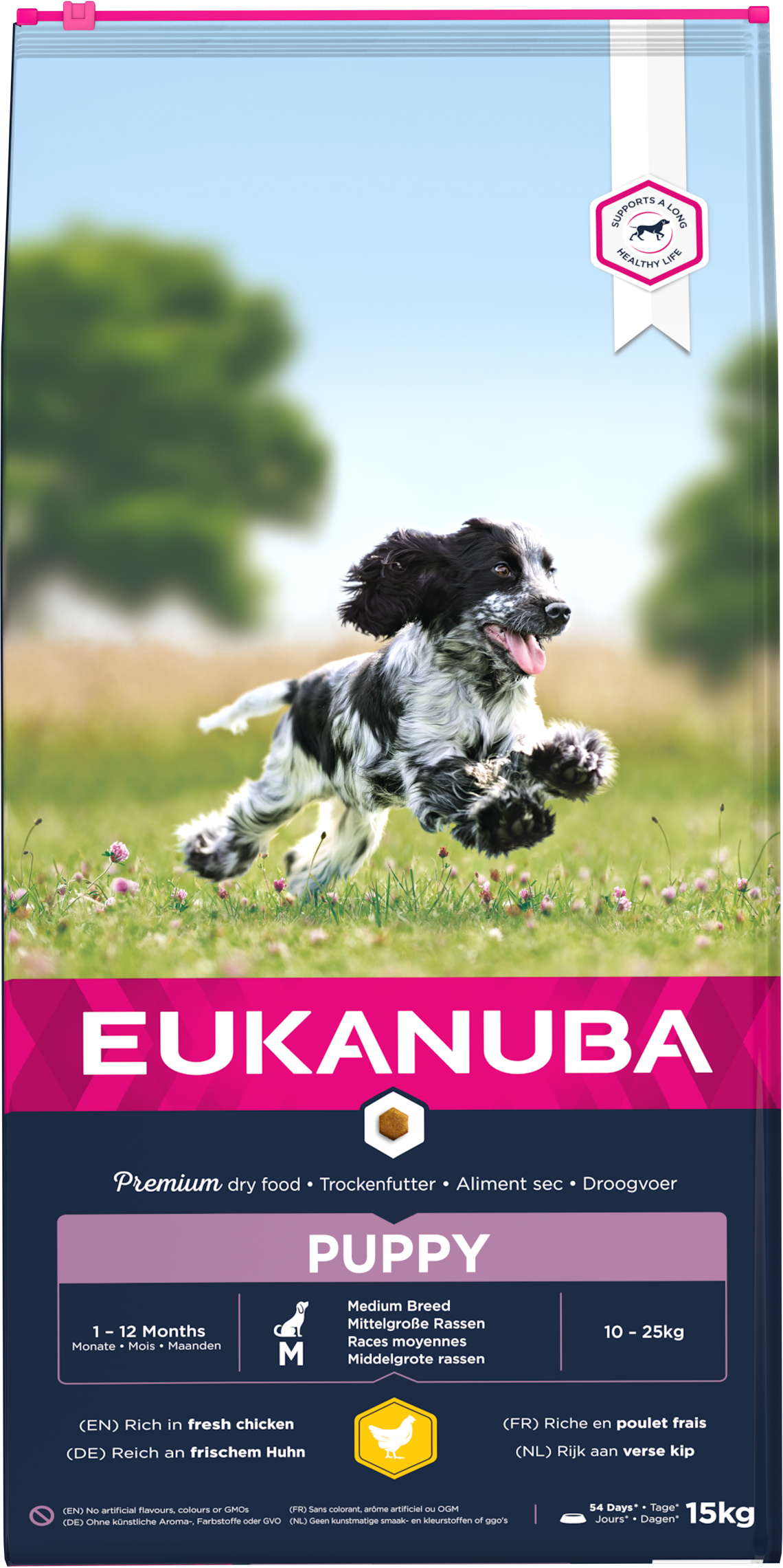 Eukanuba dog puppy medium 15kg