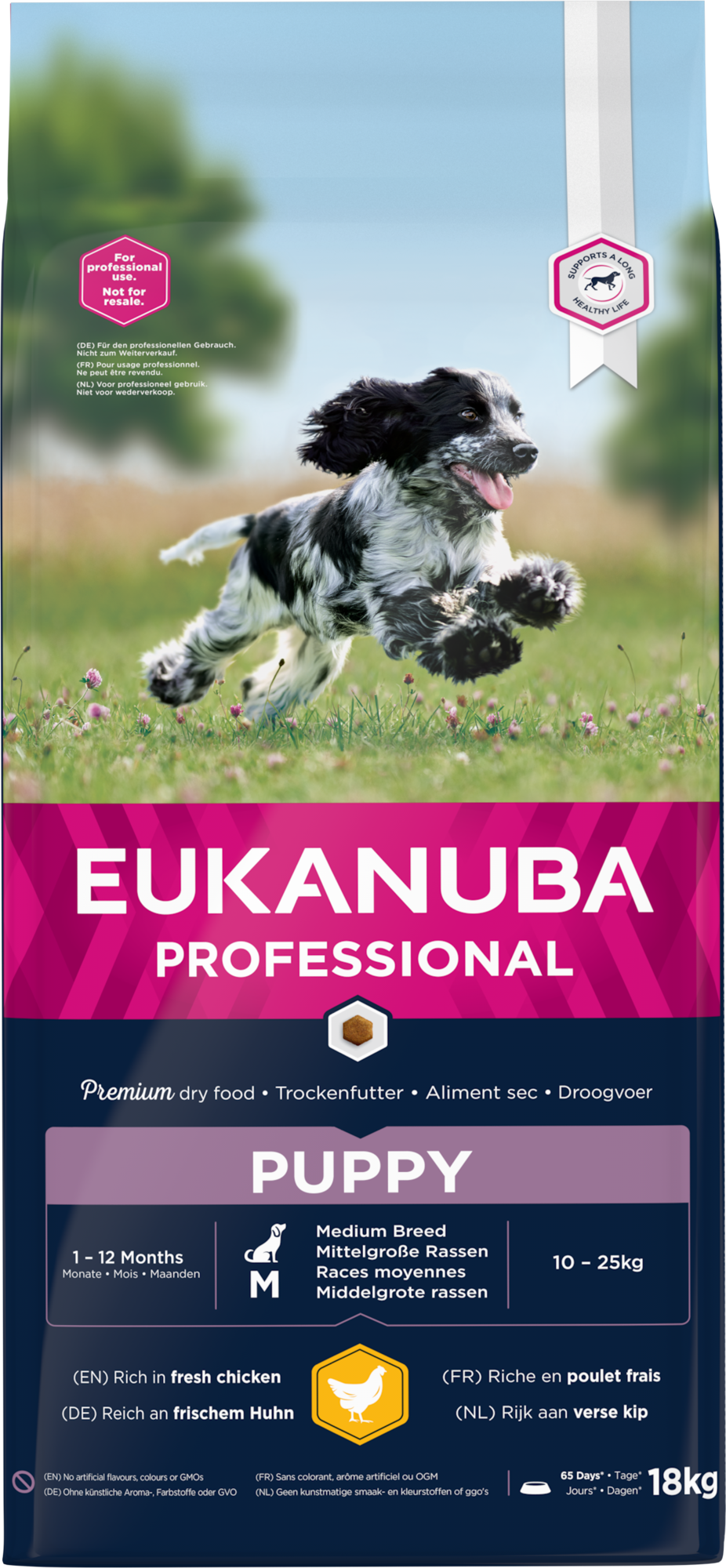 Eukanuba dog puppy medium 18kg