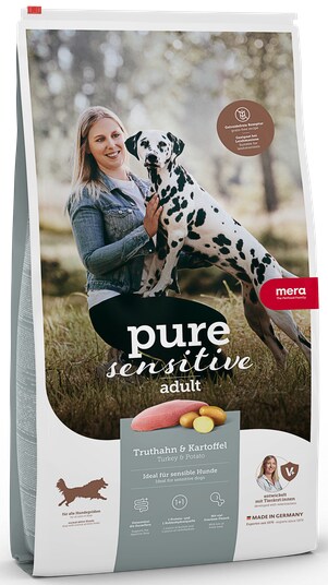 Mera Pure Sensitive kalkon & potatis 4kg 