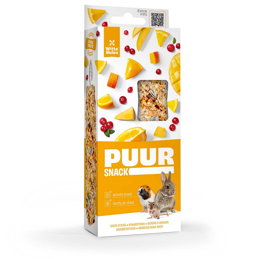 Puur Sticks Apelsin & Mango 2-pack