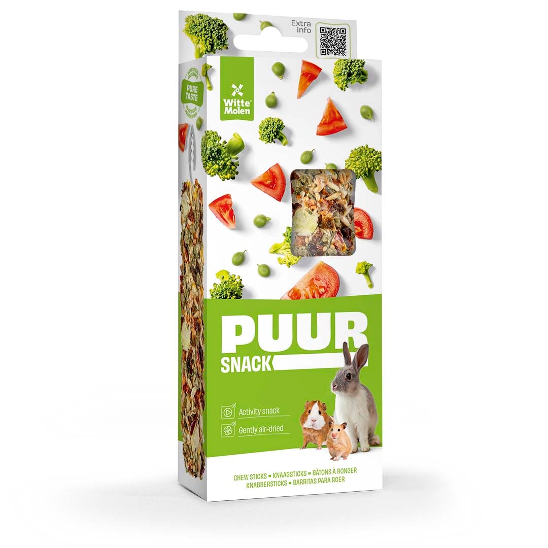 Puur Sticks Ärtor & Tomat 2-pack