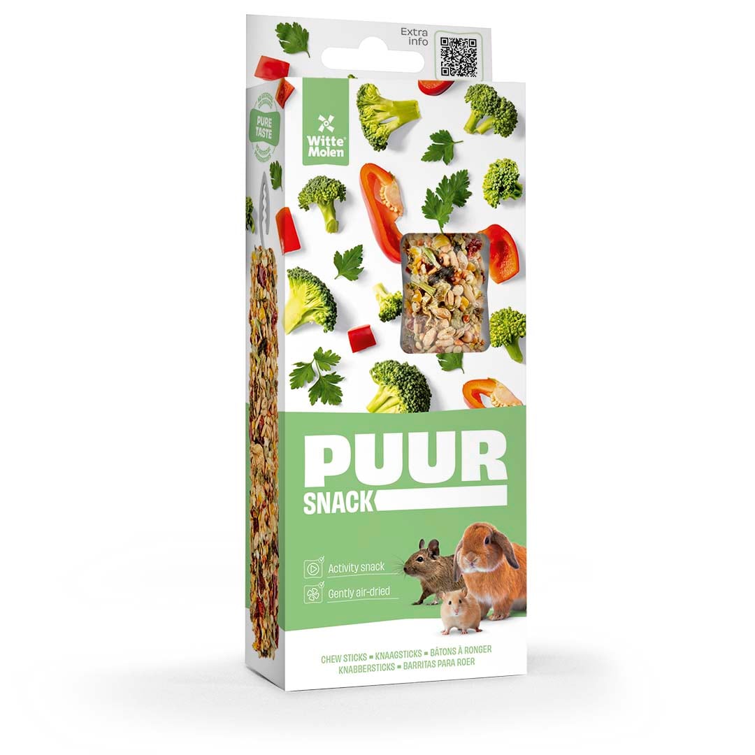 Puur Sticks Broccoli & Paprika 2-pack