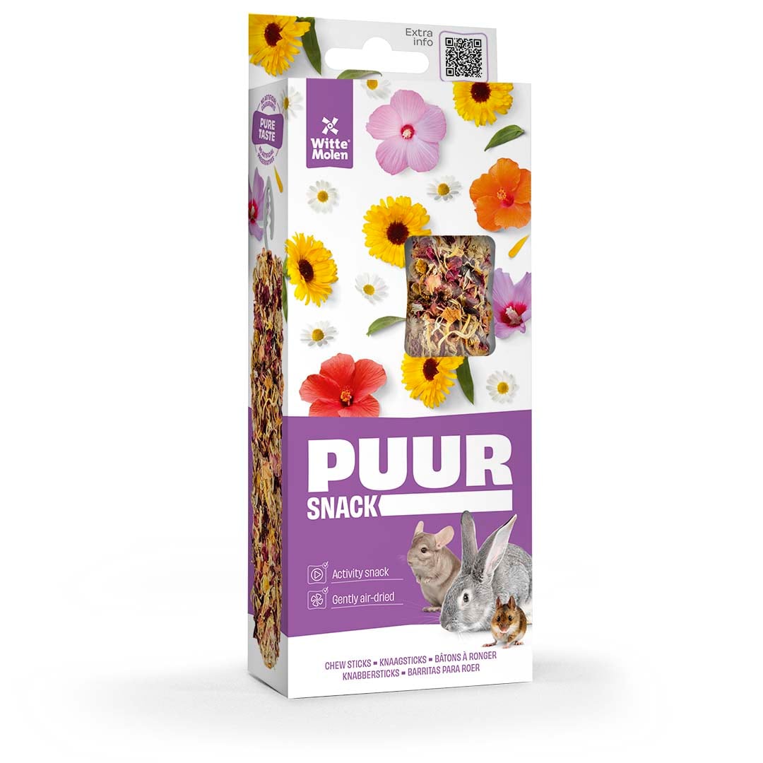 Puur Sticks Hibiskus & Ringblomma 2-pack